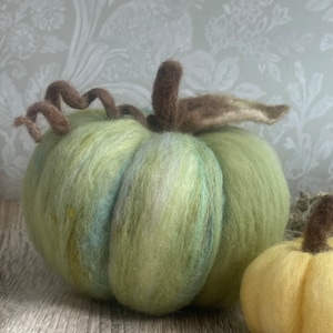 Felted Pumpkin decorations, Fall table decor , decorative pumpkins, thanksgiving centerpiece