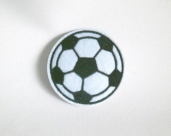 Soccer patch, Football patch, Soccer ball iron on patch, Sports patch