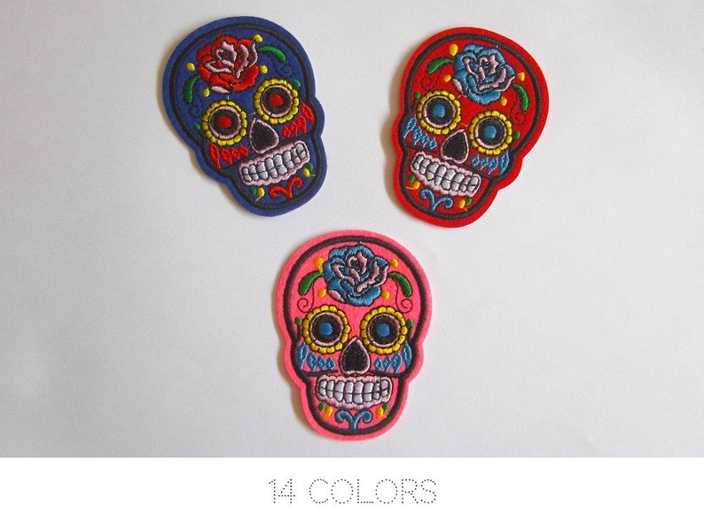 Patch Thermocollant Lone Rider – Tête De Mort Motard – Dimensions 11x10 Cm – Pose Au Fer à Repasser