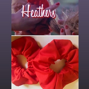 Heathers RED Scrunchie