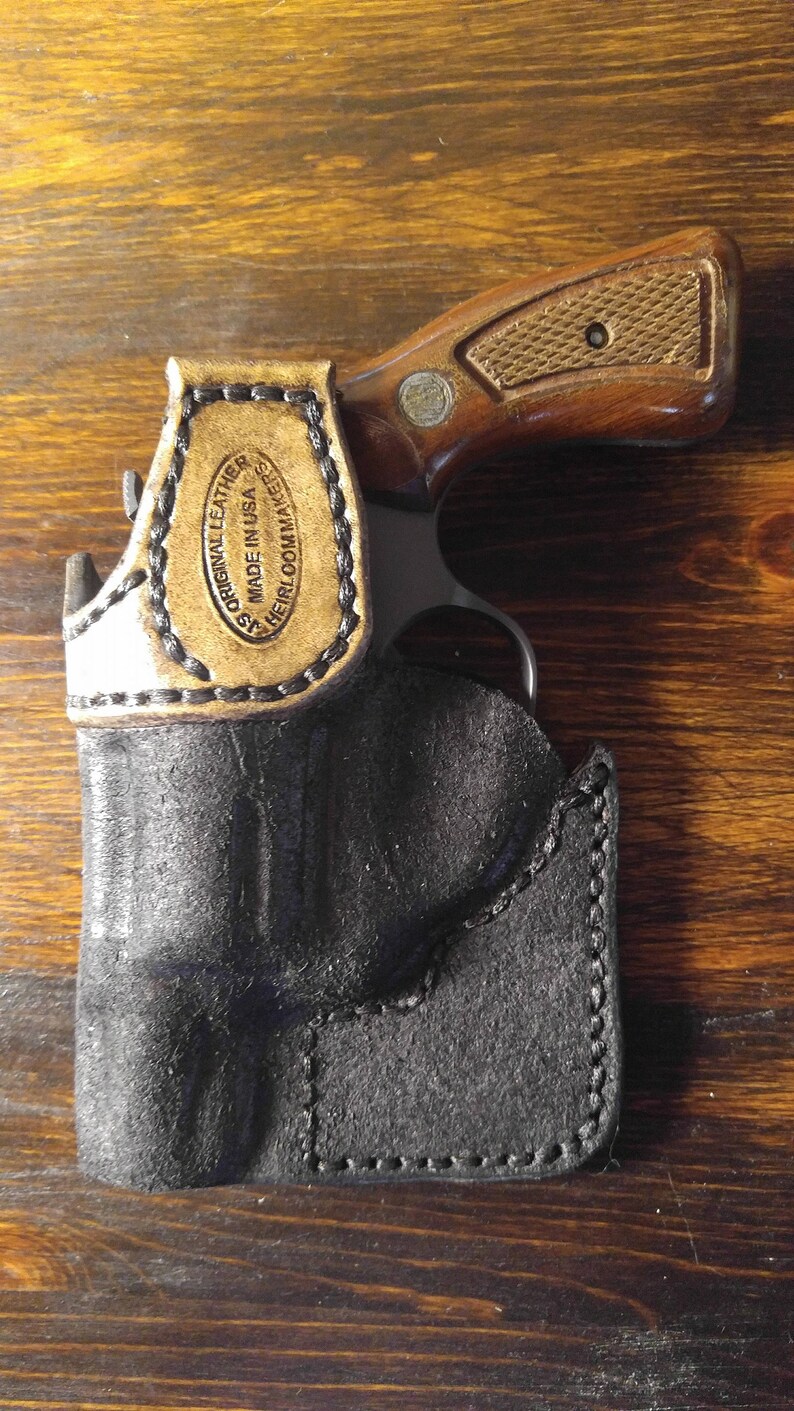 Pocket holster Revolver Gun Holster Concealed Carry Etsy