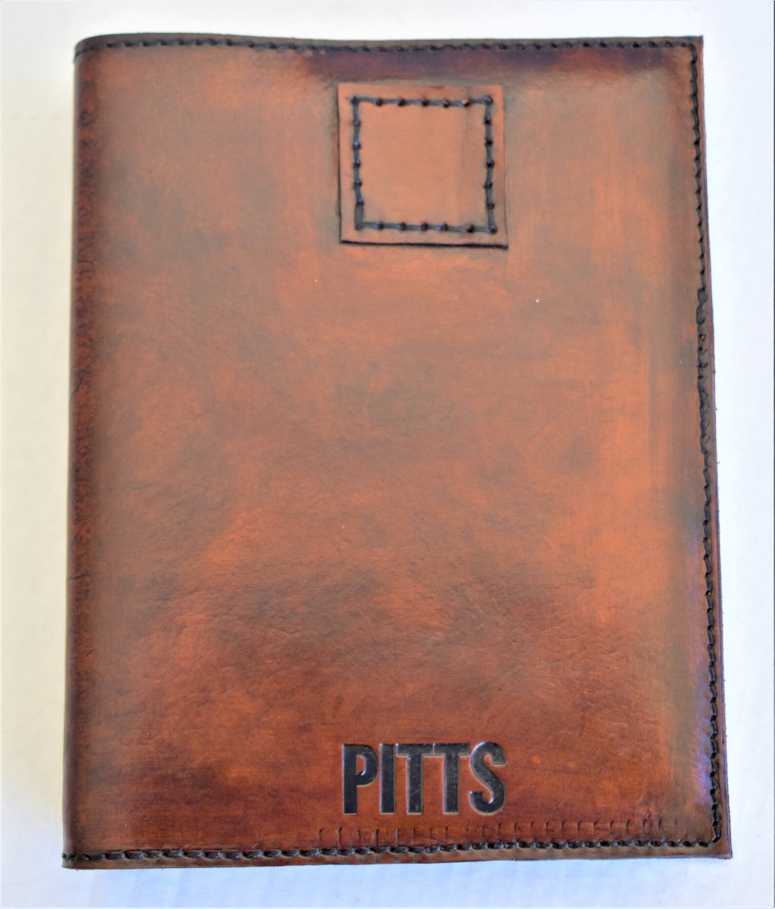 Mini 3 Ring Binder 8.5 X 5.5 Binder Leather Book Cover Etsy