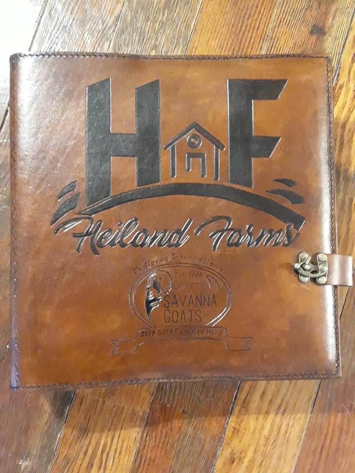 Leder Farm Record Book 3 Ringbuch Organizer Kalender | Etsy