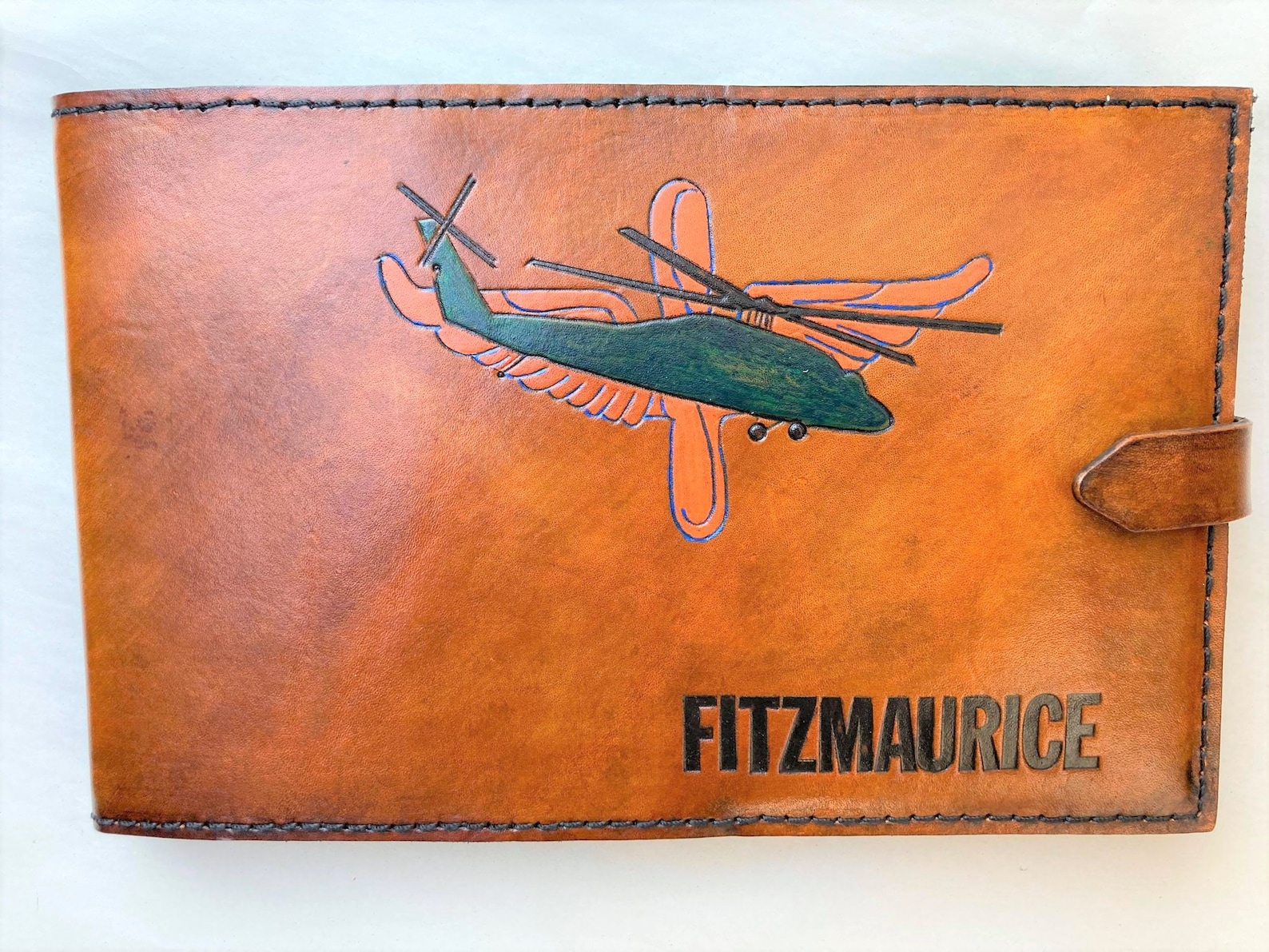 ASA Pilot Log Book Leather Cover Personal Pilot Log Book Etsy