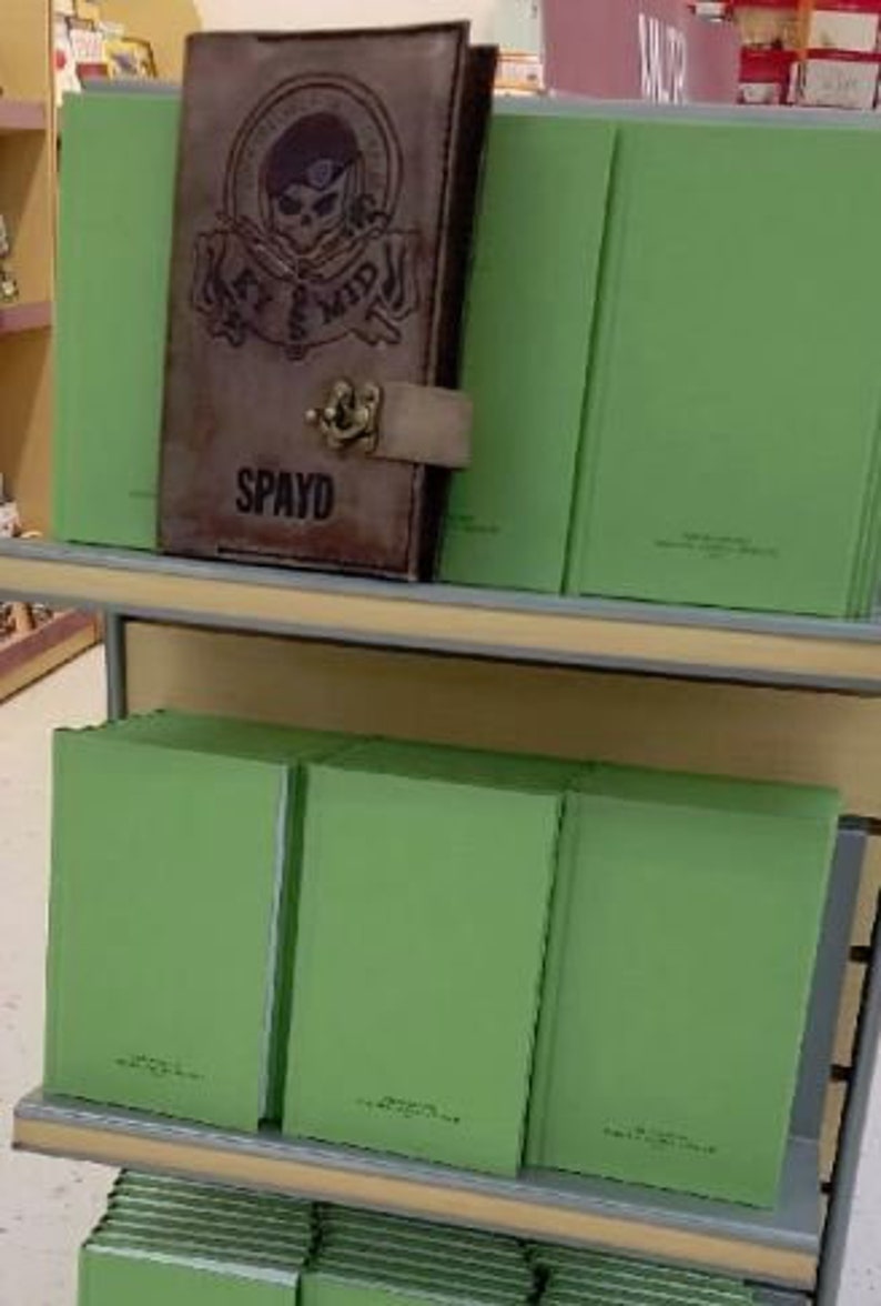Green Military Notebook Bundle, 5.5"x8" bild 7