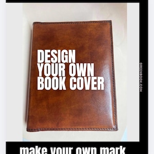 Custom Hand-Carved Leather Military Book Cover, Personalized Journal, Officer Gift Bild 18