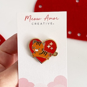 SALE- Tiger Enamel Pin