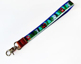 Red Riding Hood Wristlet Lanyard
