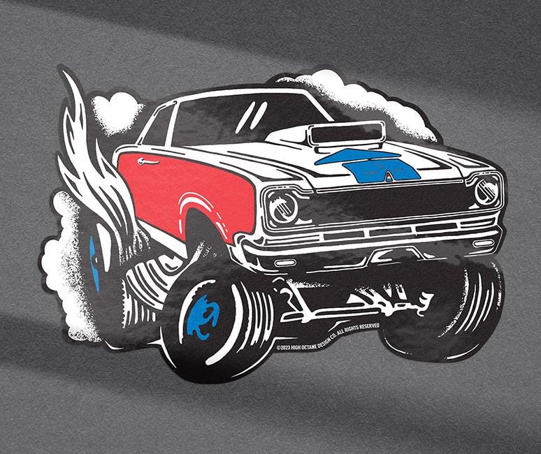 AMC Muscle Car Stickers - Etsy