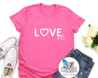 Love Valentines T-Shirt - Graphic Tees - Women's - Unisex - Valentine's Day Gift - Galentine's Day