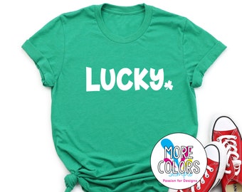 St Patricks Day Shirt, Lucky Shamrock T-Shirt, St Pattys Day Tee, Irish Unisex TShirt