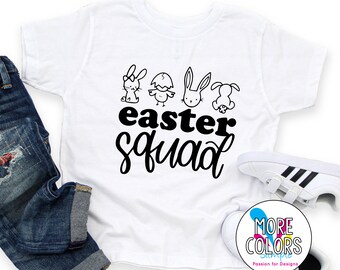 Easter Shirt, Egg Hunting Crew, Easter Squad tshirt, Family Matching Shirts, Happy Easter, Kids Easter Shirt, Unisex Outfit for Easter