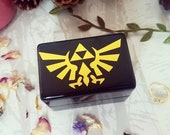 Triforce Luxury Wedding Ring Box • Double Ring Box • Legend Of Zelda Inspired Engagement Ring Box • Proposal Ring Box