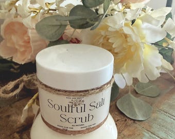 Soulful Salt Scrub 8oz