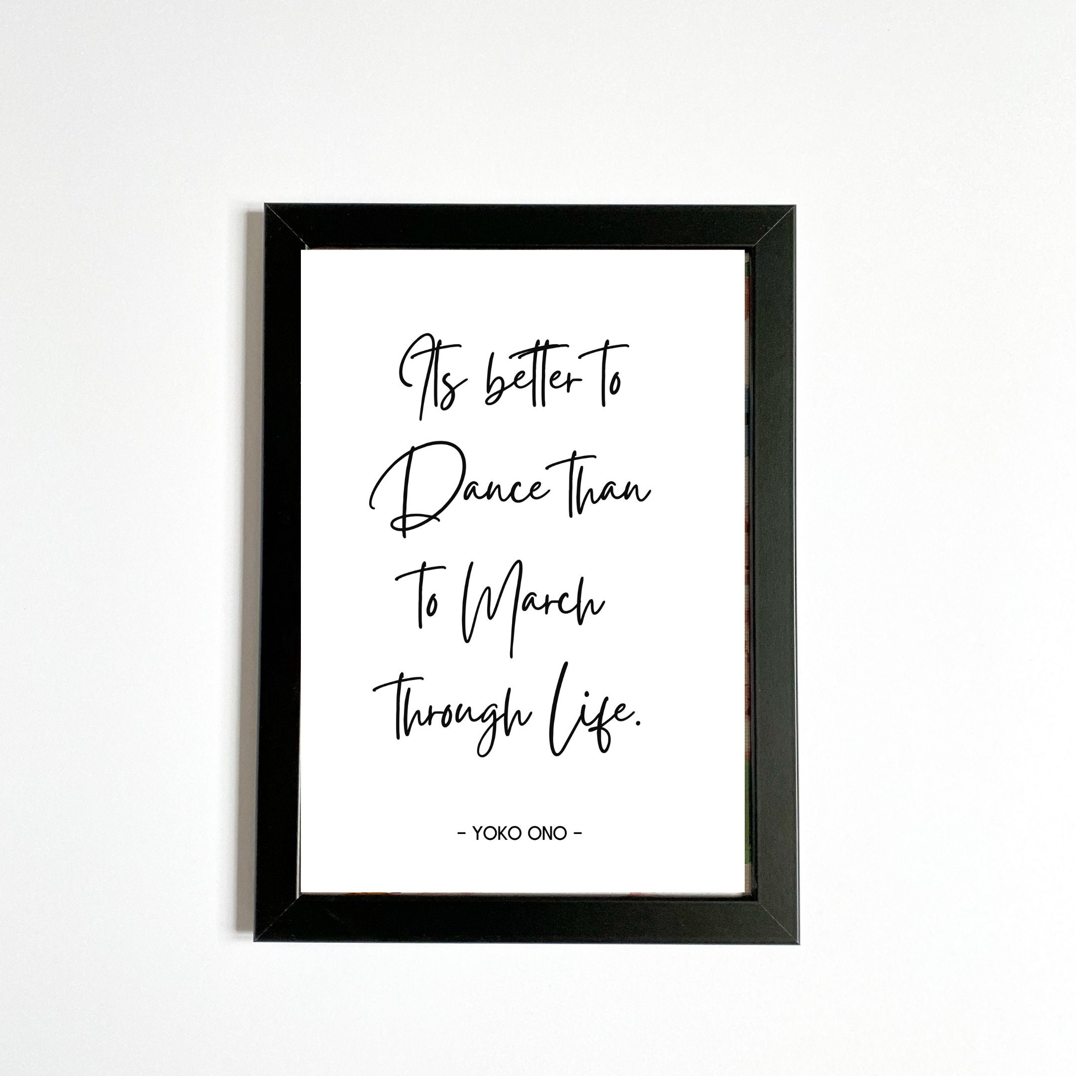 Quote Prints Quote Wall Art Quote Art Print Printable Wall Etsy
