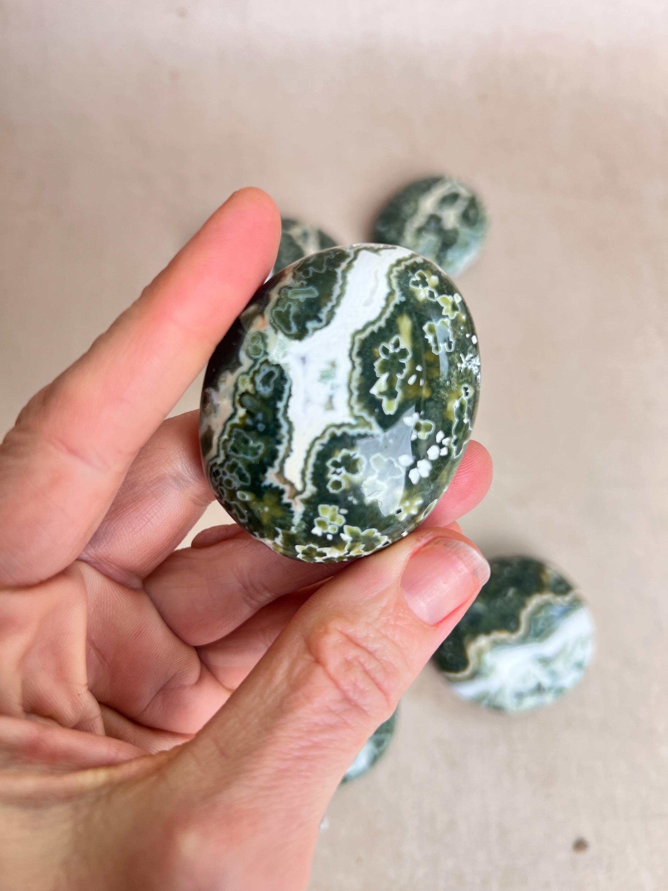 Ocean jasper vein 8 - Etsy 日本
