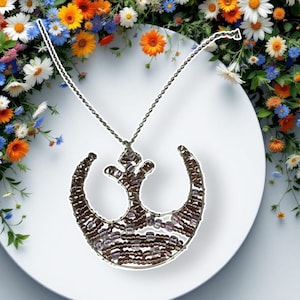 Beaded Star Wars Rebellion Pendant