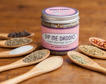 Dip Me Daddio Bread Dipping Spice -Oregano Spice Blend -Gift For Cook -Italian Seasoning Blend -Olive Oil Dipping Spice- Italian Spice Blend