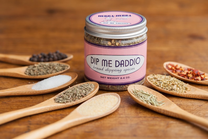 Dip Me Daddio Bread Dipping Spice oregano Spice Blend gift for Cook