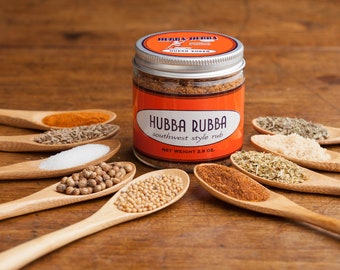 Hubba Rubba Southwest Style Rub - Grill Rub - Cooking Rub - Grilling Spice - Steak Rub - Meat Rub - Gift for Cook - BBQ Rub - Gift For Dads