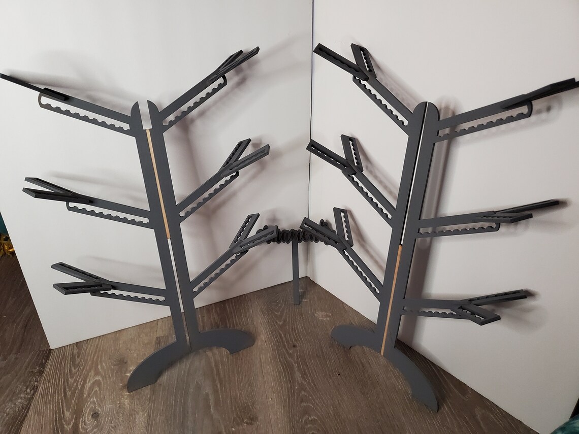 Vendor Ornament Display Rack and Tree Feature Ornament Display Digital