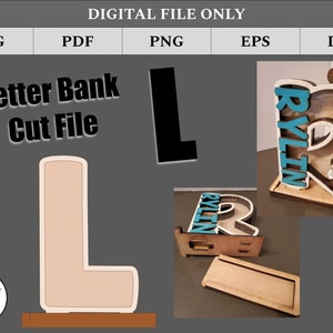 SOMENTE ARQUIVO DIGITAL: Bancos de Letras - "L"