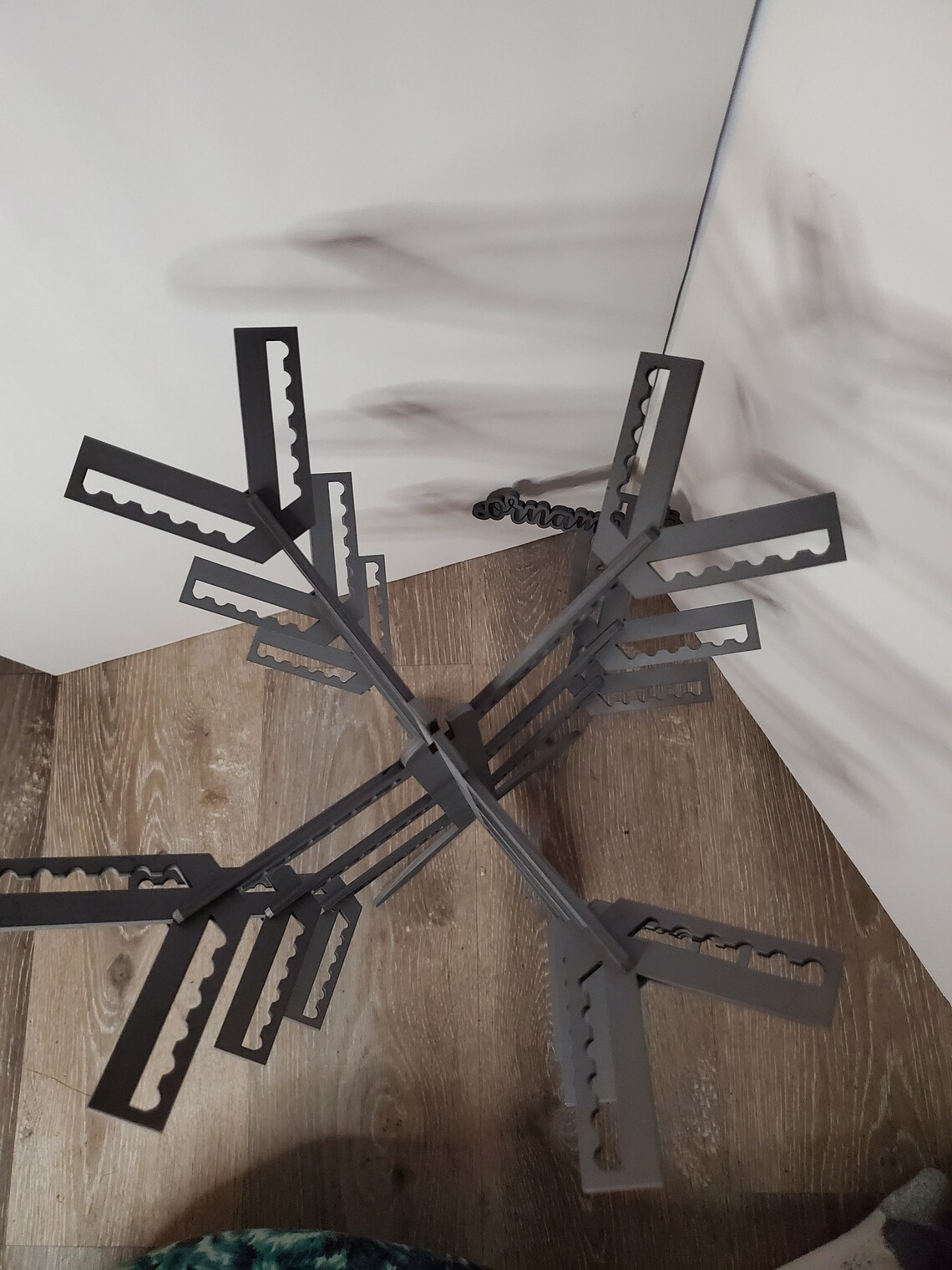 Vendor Ornament Display Rack and Tree Feature Ornament Display Digital