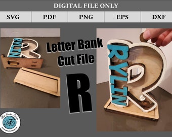 DIGITAL FILE ONLY: Letter Banks - "R"