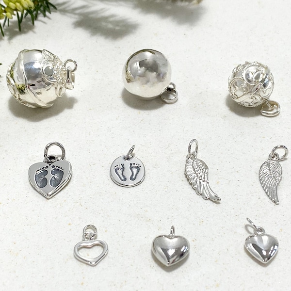 Add on sterling silver heart and family charms, add a charm to your jewelry order, personalize your jewelry, choose your charm