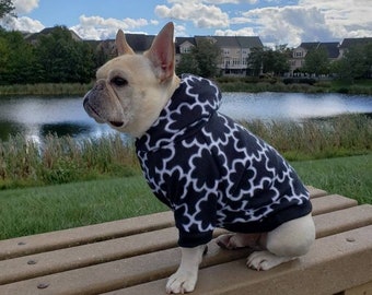 French bulldog, French bulldog clothes, French bulldog hoodie, French bulldog apparel, Dog Hoodie, Dog Clothes