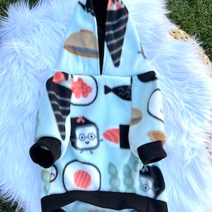 French bulldog, French bulldog clothes, French bulldog hoodie, Sushi, Dog Hoodie, Dog Apparel, Dog Clothes, Pet clothing