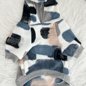 French bulldog, French bulldog clothes, French bulldog hoodie, Paint strokes, Dog Hoodie, Dog Apparel, Dog Clothes, Pet clothing