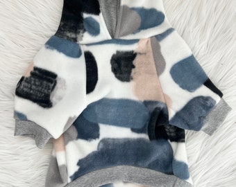 Französische Bulldogge, Französische Bulldogge Kleidung, Französische Bulldogge Hoodie, Malstriche, Hunde Hoodie, Hundebekleidung, Hundebekleidung, Haustierkleidung