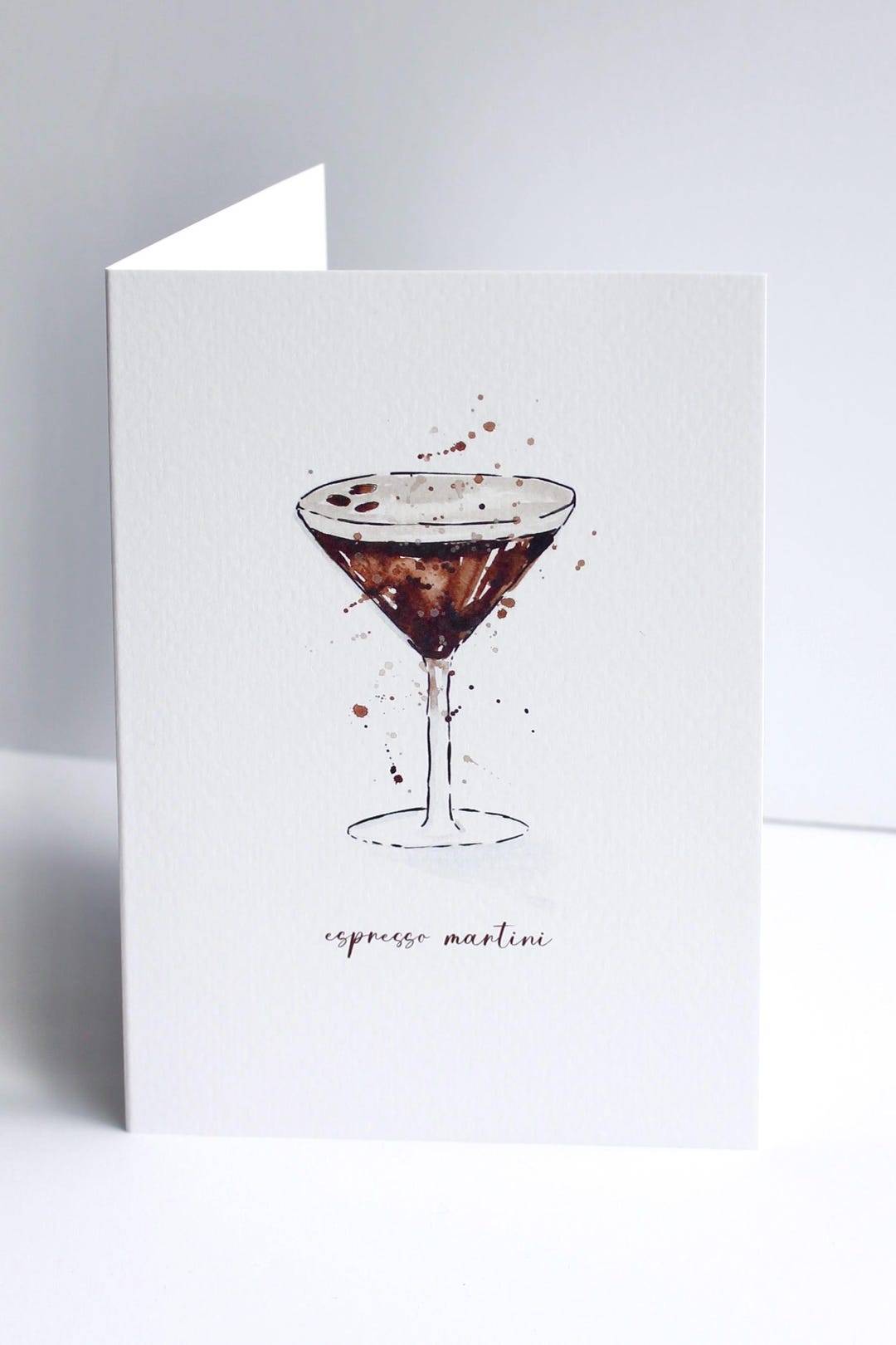 Espresso Martini Greeting Card – Fun Cocktail Card A6 - Etsy