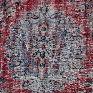 Turkey Rug Decorative Rug 5.8 x 9.1 feet Free Shipping Oushak Rug Bohemian Organic Wool Rug Kilim Rug Turkey Carpet DC11453 image 7