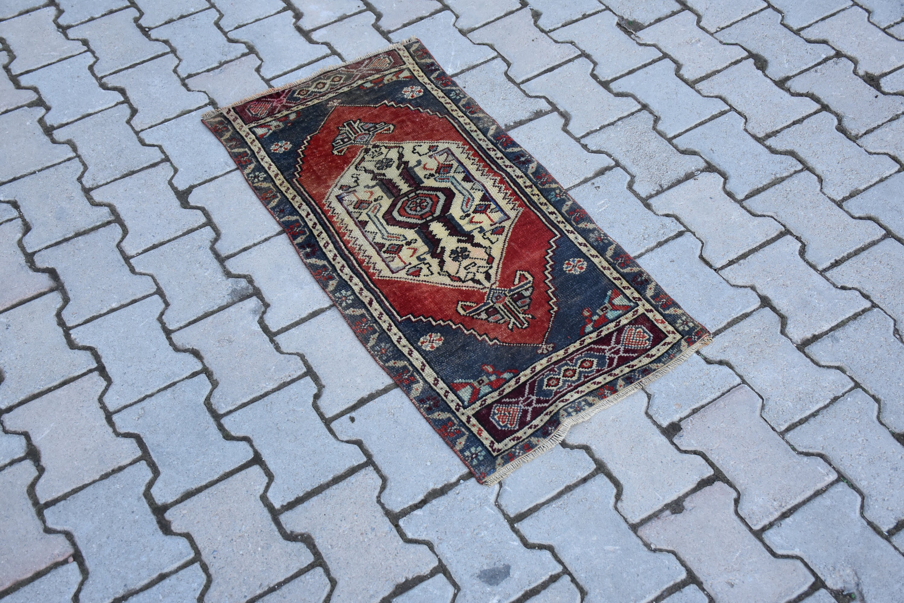 Türkische Teppich kleine Teppich Azteken Teppich Boho | Etsy