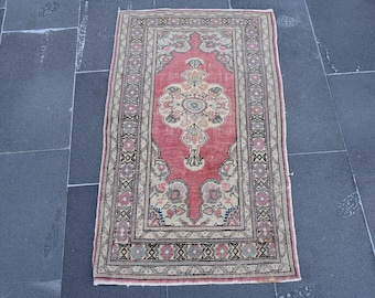 トルコ製玄関マット、ヴィンテージラグ、バスルームラグ、ホーム