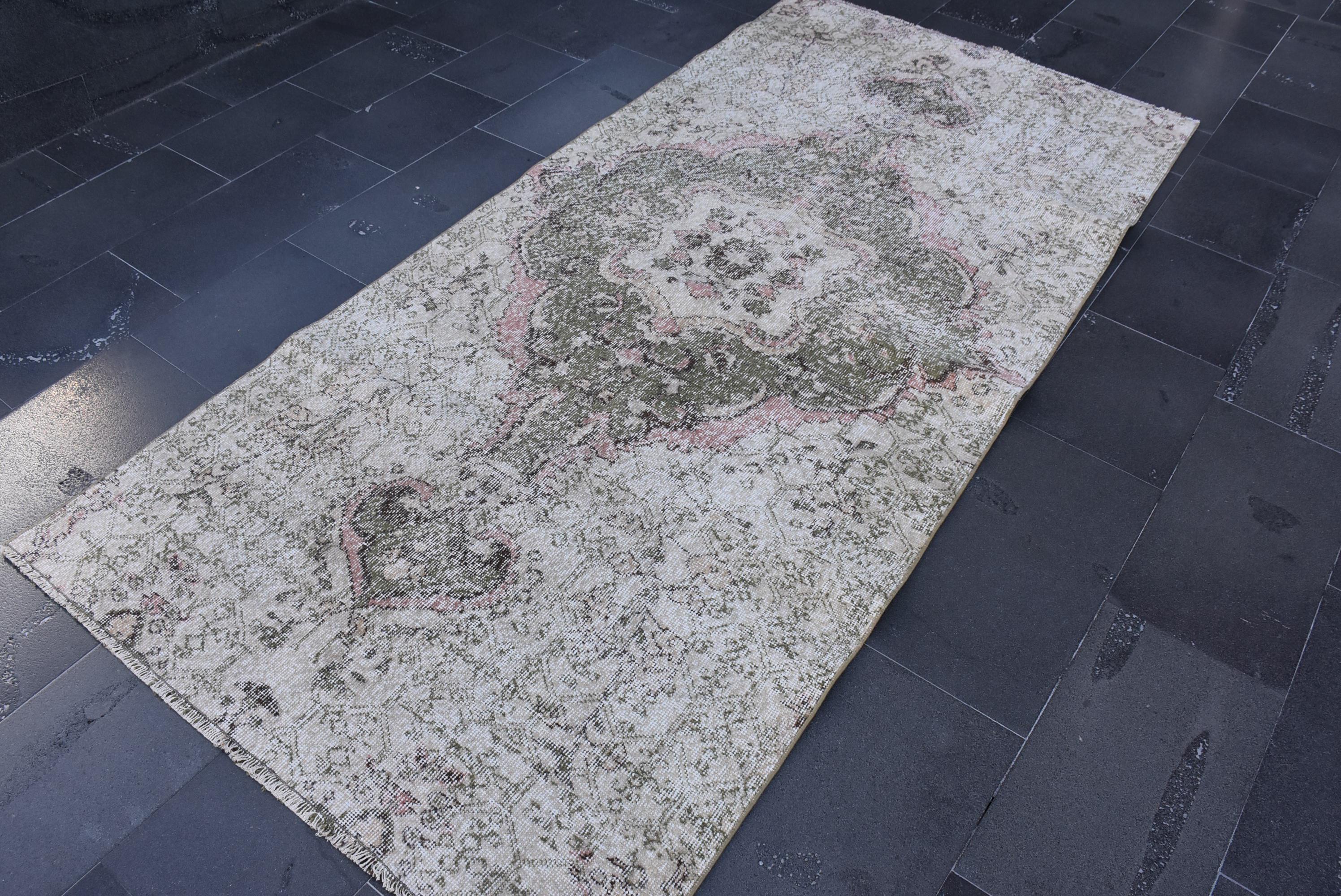 Vintage Turkish Large Rug Free Shipping 4.2 X 8.8 Ft Floor