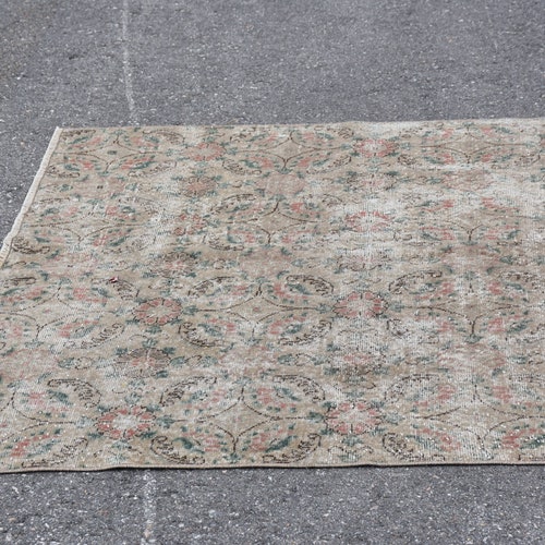 Oriental area rug, Kitchen rug, Large rug, Turkish rug, Vintage rug, Oushak rug, Aztec rug, 4.9 x 8.7 ft shops Livingroom rug, Boho rug, DC8782