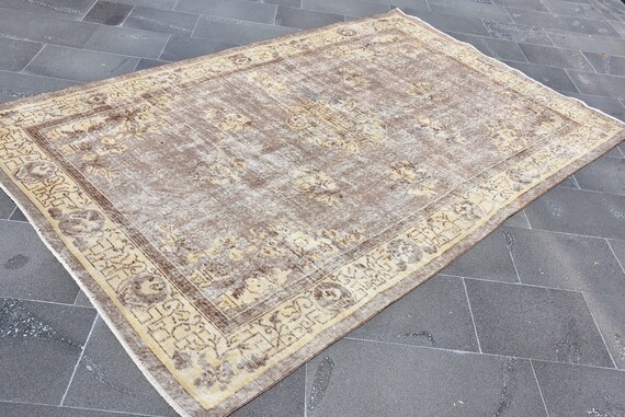 素朴な装飾、ヴィンテージラグ、手作りラグ、ボヘミアンホーム