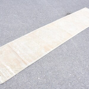 Turkish rug, Vintage runner rug 2.2 x 10.2 ft Corridor rug, Handmade runner rug, Oushak rug, Decorative rug, Hallway rug, Wool rug, DC10918