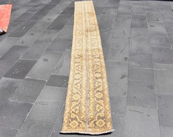 Herki Teppich, Vintage Teppich Läufer, Kelimteppich, Kelimteppich, Kelimteppich, Wohndeko, Kelimteppich, Flurteppich, Boho Teppich, 4 x 32 cm DC11684