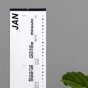 2025 Vertical Large Calendar – Large Minimal Wall Calendar for Home & Office 2025 calendar