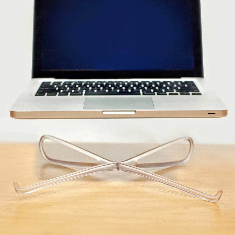 Prop Portable Laptop Stand Improves Viewing Angle, Funded on