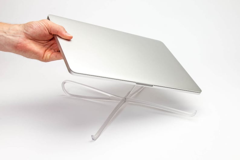 Prop Portable Laptop Stand Improves Viewing Angle, Funded on