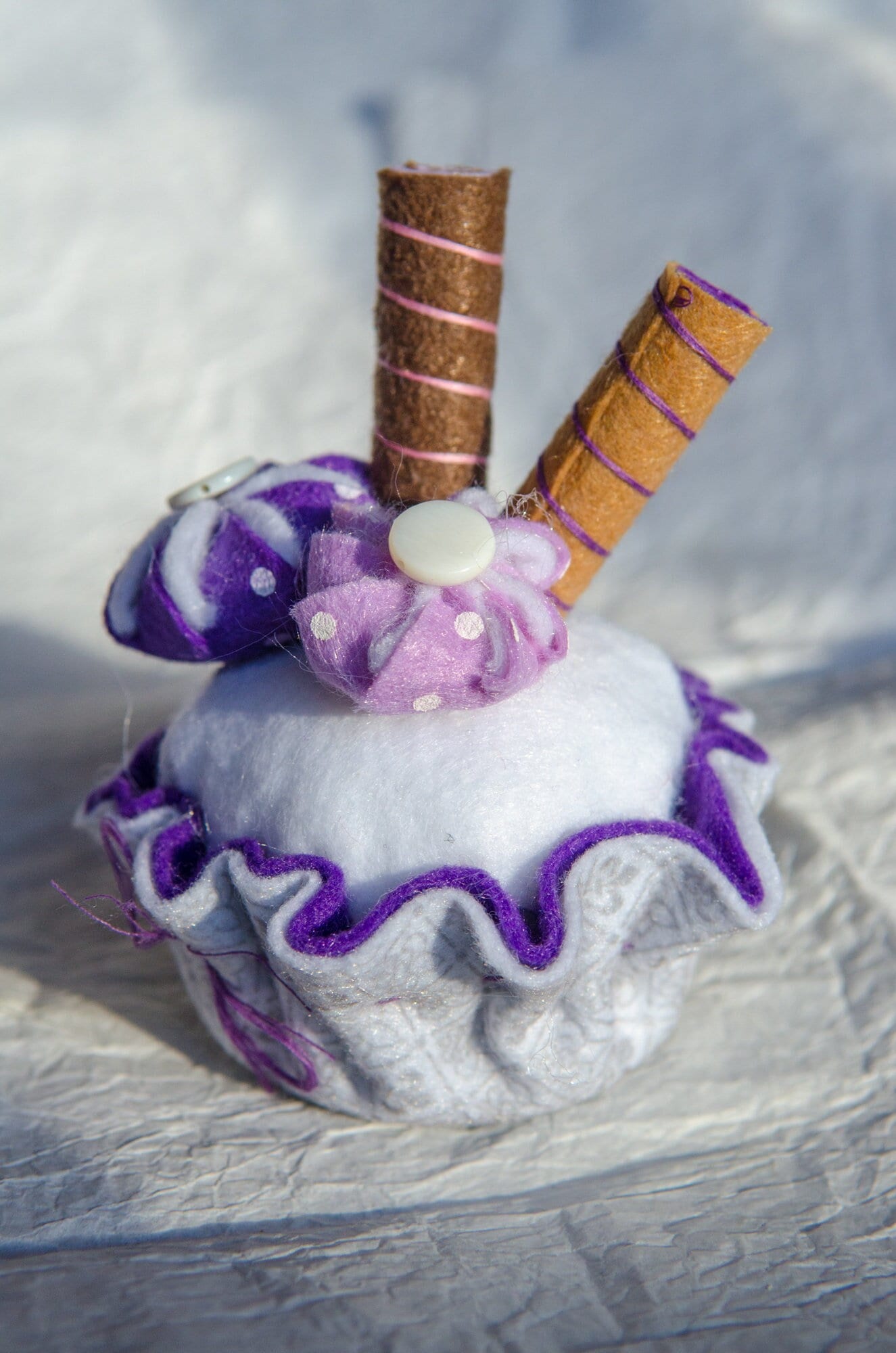 Colorful Felt Cupcakes and Donuts | Pretend Play | Needle Cushion