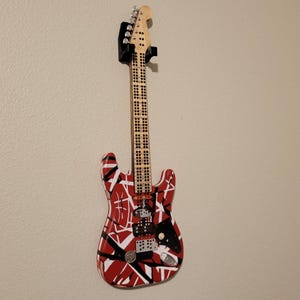 Van Halen gitaarreplica cribbagebord - Frankenstrat
