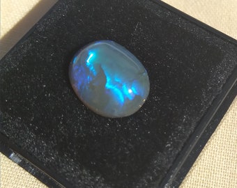 ブラックオパール ライトニングリッジ レインボーフラッシュ 0.75 ct