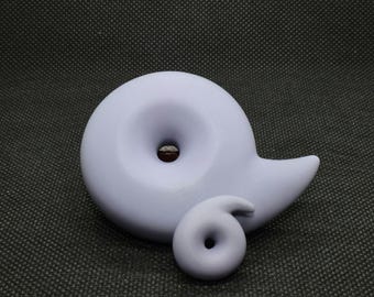 Giant Color Changing Magatama, Large Magatama, Focal Bead, Japanese inspired, Anime Fan, JRPG jewelry, Mythology necklace bead, Cosplay Prop