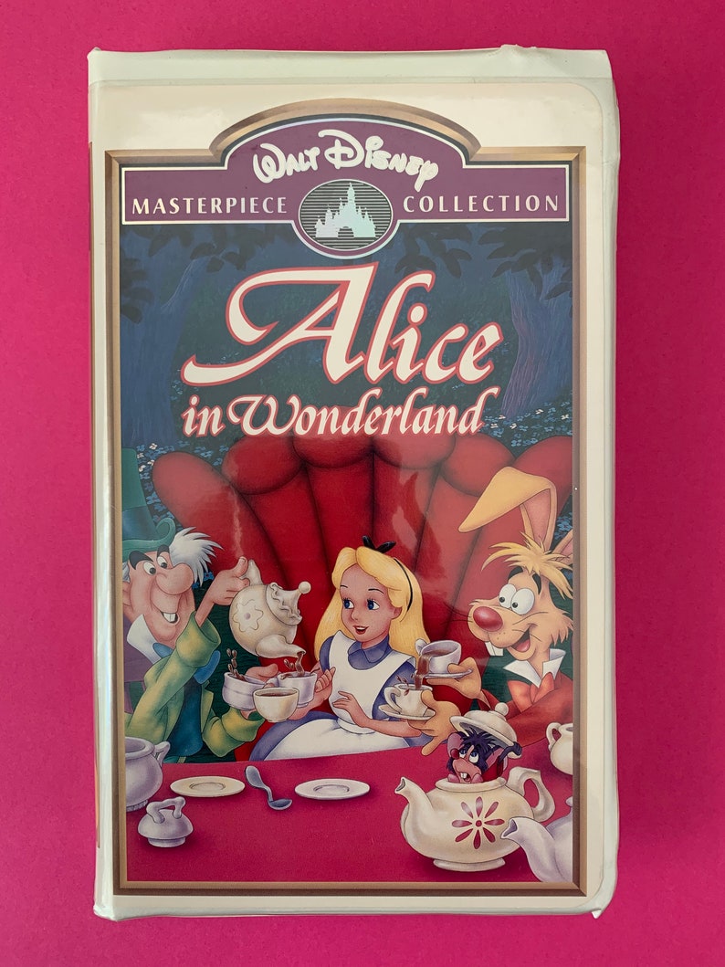 Walt Disney Masterpiece Collection Alice In Wonderland Vhs Tape Video My Xxx Hot Girl